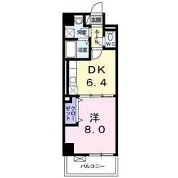 ハックベリー茨木南の物件間取画像